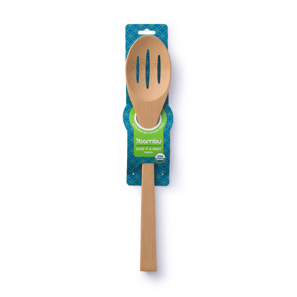 Revolution® Wood Slotted Spoon