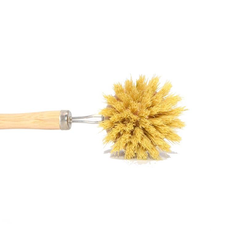 Bamboo and Sisal Pot Brush