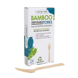 Bamboo Forks - Disposable 24ct