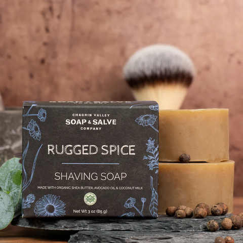 Shaving Soap Rugged Spice 3 oz