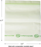 Compostable Resealable Sandwich Bags