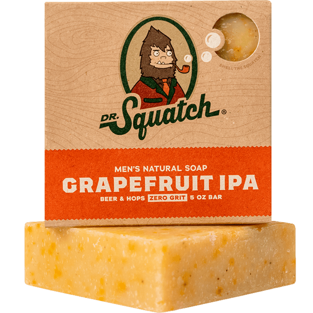 Dr. Squatch All Natural Bar Soap for Men, 5 Bar Variety Pack - Cool Fresh  Aloe, Alpine Sage, Spearmint, Bay Rum and Grapefruit IPA