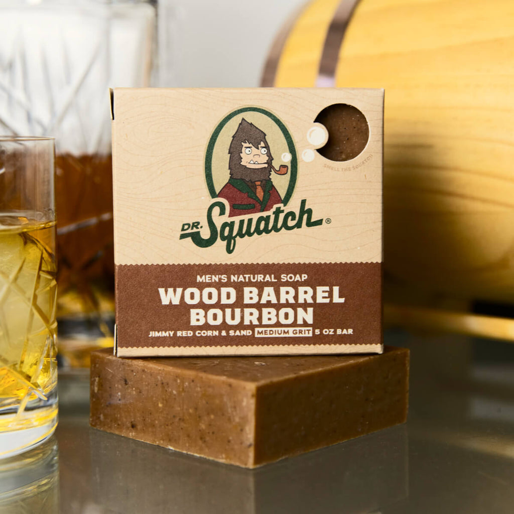 Dr. Squatch All Natural Bar Soap for Men, 3 Bar Variety Pack, Wood Barrel  Bourbon, Birchwood Breeze,…See more Dr. Squatch All Natural Bar Soap for